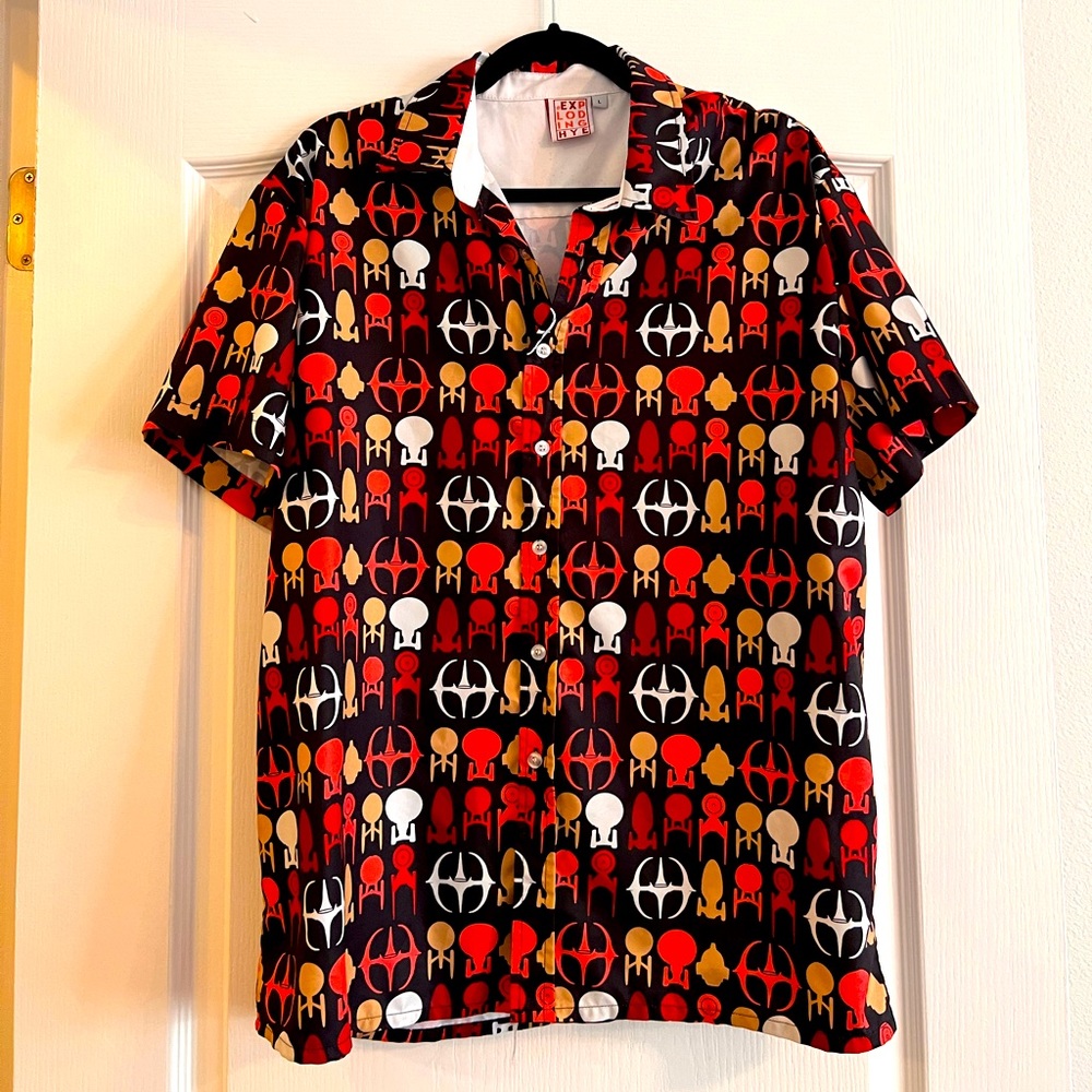 Star Trek Hawaiian Casual Button Down